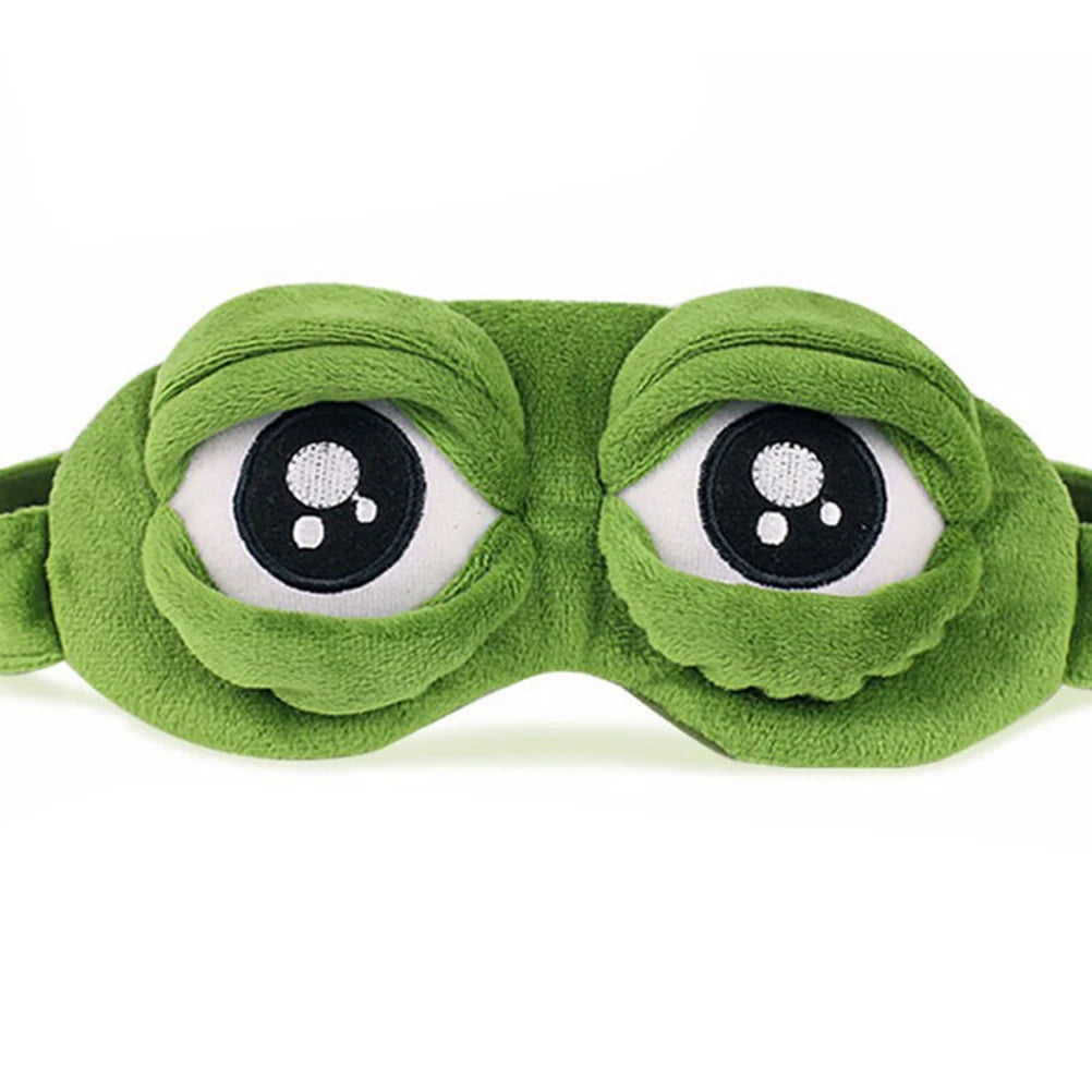 Pepe the Frog 3D Plush Sleep Mask - Limited Edition (Only 4 Available)