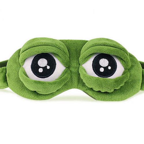 Pepe the Frog 3D Plush Sleep Mask - Limited Edition (Only 4 Available)