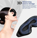 3D Deep Contoured Sleep Eye Mask - main product shot
