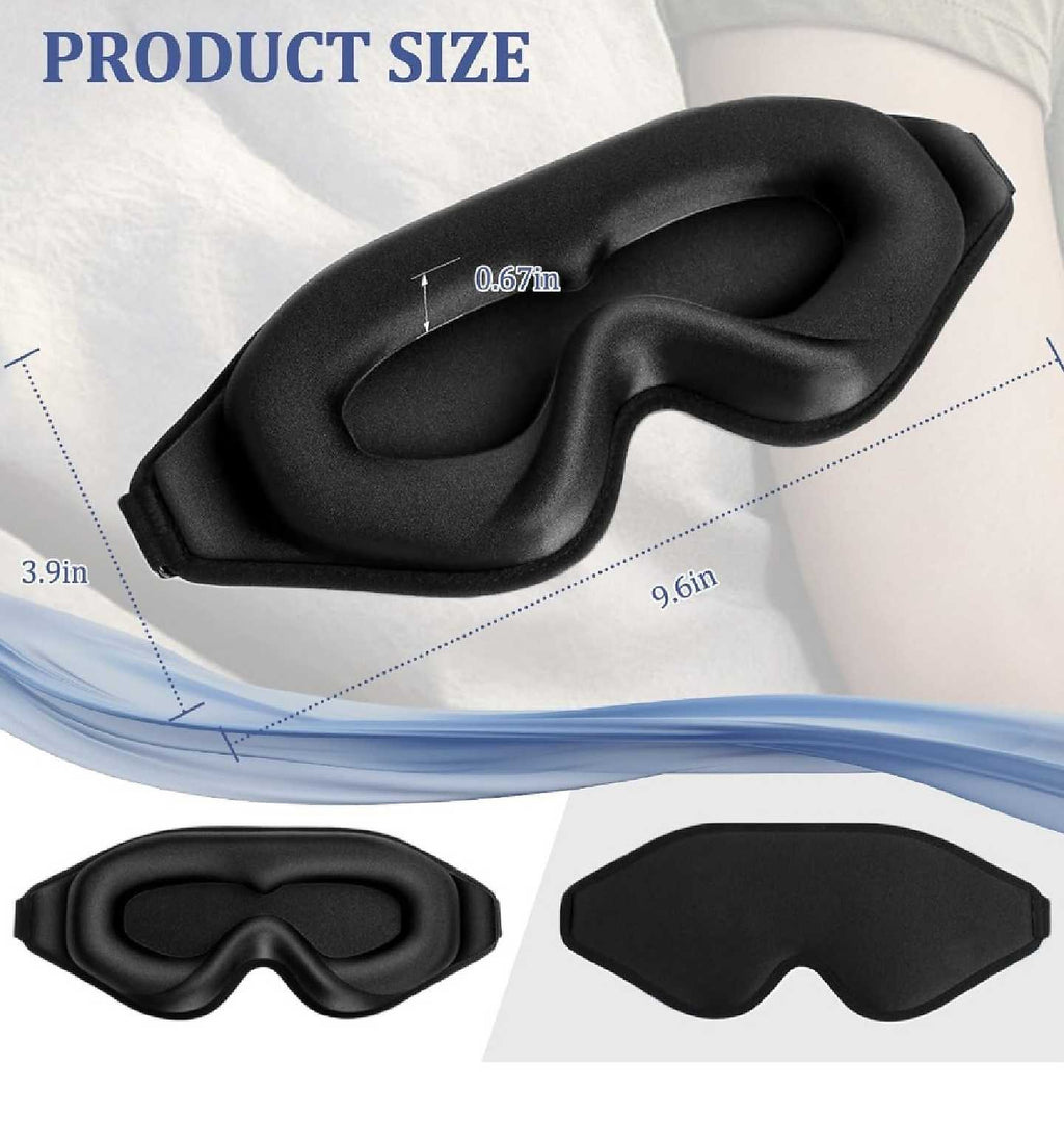 3D Deep Contoured Sleep Eye Mask - product detail