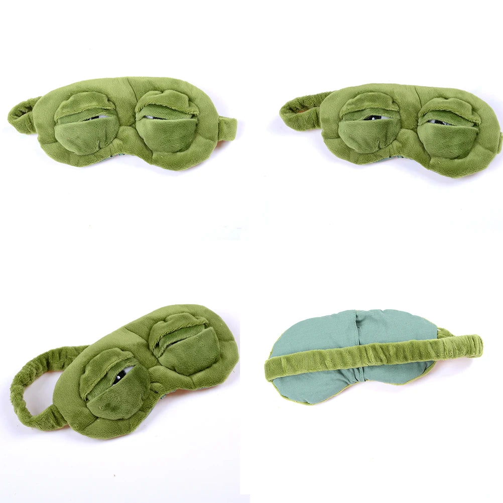 Pepe the Frog 3D Plush Sleep Mask - Limited Edition (Only 4 Available)